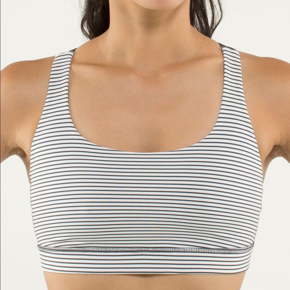 Stripe Lulu Energy Bra